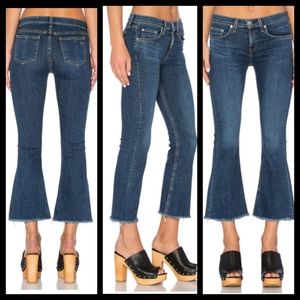 Rag & Bone Crop Flare in Paz